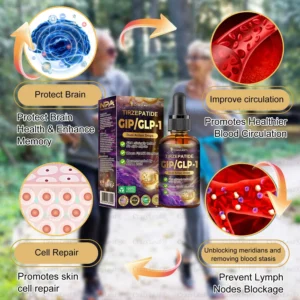 CrazyLeaf® Dual-Action GIP/GLP-1 Drops