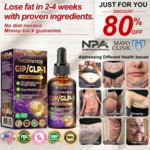 CrazyLeaf® Dual-Action GIP/GLP-1 Drops