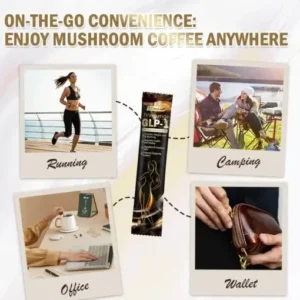 CrazyLeaf® GLP-1 & NAD Herbal Mushroom Instant Coffee