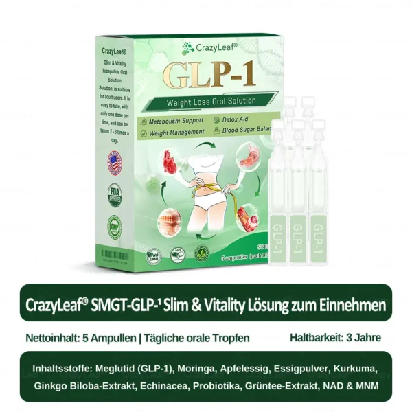 US 𝖮𝖿𝖿𝗂𝖼𝗂𝖺𝗅 𝖲𝗍𝗈𝗋𝖾 | CrazyLeaf® GL𝐏-1 6-𝒊𝒏-1 𝑯𝒆𝒂𝒍𝒕𝒉 𝑺𝒐𝒍𝒖𝒕𝒊𝒐𝒏 𝖮𝗋𝖺𝗅 𝐋𝐢𝐪𝐮𝐢𝐝 (𝑱𝒖𝒔𝒕 𝒐𝒏𝒄𝒆 𝒂 𝒅𝒂𝒚, 𝘃𝗶𝘀𝗶𝗯𝗹𝗲 𝗰𝗵𝗮𝗻𝗴𝗲𝘀 𝗶𝗻 𝟳 𝗱𝗮𝘆𝘀） ✅ 𝘍𝘰𝘳 𝘰𝘣𝘦𝘴𝘪𝘵𝘺, 𝘤𝘢𝘳𝘥𝘪𝘰𝘷𝘢𝘴𝘤𝘶𝘭𝘢𝘳 𝘩𝘦𝘢𝘭𝘵𝘩,𝙙𝙞𝙖𝙗𝙚𝙩𝙚𝙨, 𝙨𝙡𝙚𝙚𝙥 𝐚𝐩𝐧𝐞𝐚, 𝐆𝐮𝐭 𝐇𝐞𝐚𝐥𝐭𝐡, 𝐣𝐨𝐢𝐧𝐭 𝐢𝐬𝐬𝐮𝐞𝐬, 𝐚𝐧𝐝 𝐦𝐨𝐫𝐞