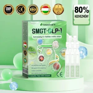 CrazyLeaf® SMGT-GLP-1 karcsúság & vitalitás orális oldat célpontjai a makacs testsúly, magas vérnyomás, vércukorszint, zsírmáj, ízületi fájdalom, fáradtság, alacsony energia, megereszkedett bőr és még sok más a jobb egészség és vitalitás érdekében.