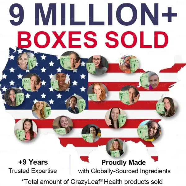 Crazyleaf® GLP-1 Six in One Health Solution Oral Liquid