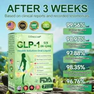 Crazyleaf® GLP-1 Six in One Health Solution Oral Liquid