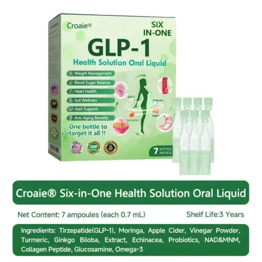 Croaie® 𝐺𝐿𝑃-𝟏 & 𝑺𝐢𝐱 𝐢𝐧-𝑶𝐧𝐞 𝑯𝒆𝒂𝒍𝒕𝒉 𝑺𝒐𝒍𝒖𝒕𝒊𝒐𝒏 𝑶𝒓𝒂𝒍 𝑳𝒊𝒒𝒖𝒊𝒅