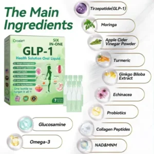 Croaie® 𝐺𝐿𝑃-𝟏 & 𝑺𝐢𝐱 𝐢𝐧-𝑶𝐧𝐞 𝑯𝒆𝒂𝒍𝒕𝒉 𝑺𝒐𝒍𝒖𝒕𝒊𝒐𝒏 𝑶𝒓𝒂𝒍 𝑳𝒊𝒒𝒖𝒊𝒅