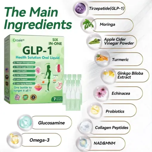 Croaie® 𝐺𝐿𝑃-𝟏 & 𝑺𝐢𝐱 𝐢𝐧-𝑶𝐧𝐞 𝑯𝒆𝒂𝒍𝒕𝒉 𝑺𝒐𝒍𝒖𝒕𝒊𝒐𝒏 𝑶𝒓𝒂𝒍 𝑳𝒊𝒒𝒖𝒊𝒅