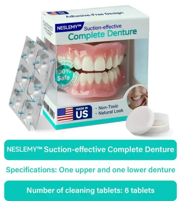 NESLEMY® Suction-effective Complete Denture