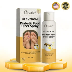 Croaie® Bee Venom Diabetic Foot Ulcer Spray ✅ 𝐕𝐢𝐬𝐢𝐛𝐥𝐞 𝐢𝐦𝐩𝐫𝐨𝐯𝐞𝐦𝐞𝐧𝐭 𝐢𝐧 𝟐-𝟑 𝐰𝐞𝐞𝐤𝐬✅