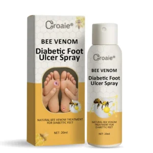 Croaie® Bee Venom Diabetic Foot Ulcer Spray ✅ 𝐕𝐢𝐬𝐢𝐛𝐥𝐞 𝐢𝐦𝐩𝐫𝐨𝐯𝐞𝐦𝐞𝐧𝐭 𝐢𝐧 𝟐-𝟑 𝐰𝐞𝐞𝐤𝐬✅